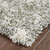 4' X 6' Gray And Ivory Distressed Abstract Area Rug
