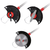 25Pcs Trimmer Blades Head Replacement Set 