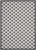 8' X 11' Black And White Geometric Indoor Outdoor Area Rug