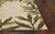 2' X 3' Beige Floral Handmade Indoor Outdoor Area Rug