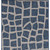 3' X 5' Blue and Gray Abstract Indoor Outdoor Area Rug