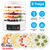 5 Layer Clear Food Dehydrator Electric Digital Food Drying Machine