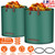 2Pcs 79.25Gallons Round Garden Waste Bags