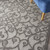 4' X 6' Gray Floral Indoor Outdoor Area Rug