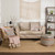Textured Throw Pillow Cushion Covers