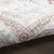 8' Ivory and Gray Tribal Distressed Non Skid Runner Rug