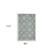 8' X 10' Dark Gray And Ivory Wool Oriental Hand Hooked Area Rug