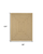 8' X 10' Natural And Brown Handmade Indoor Outdoor Area Rug