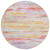 Round Abstract Washable Indoor Outdoor Area Rug