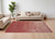 6' X 9' Red Chevron Hand Woven Area Rug