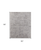 5' X 8' Gray and Ivory Abstract Hand Woven Worn Faded Area Rug