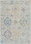 8' X 11' Beige and Gray Abstract Distressed Area Rug