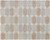 5' X 8' Ivory and Silver Wool Abstract Geometric Hand Tufted Non Skid Area Rug