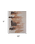 5' X 8' Tan Brown and Orange Abstract Hand Tufted Area Rug