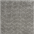 4' X 6' Gray Chevron Shag Area Rug