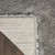 4' X 6' Gray Chevron Shag Area Rug