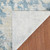 4' X 6' Ivory And Sky Blue Abstract Area Rug