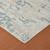 4' X 6' Ivory And Sky Blue Abstract Area Rug