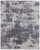 8' X 10' Ivory Brown and Blue Abstract Hand Tufted Area Rug