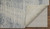 4' X 6' Ivory Gray and Blue Abstract Hand Knotted Worn Faded Area Rug