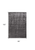 6' X 9' Gray Chevron Hand Woven Area Rug