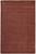 8' X 11' Orange Wool Hand Woven Area Rug