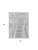 2' X 3' Ivory Gray and Blue Abstract Hand Knotted Worn Faded Area Rug