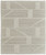 4' X 6' Tan and Ivory Wool Geometric Hand Woven Area Rug