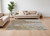 8' X 10' Ivory Gray and Brown Abstract Power Loom Area Rug