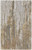 8' X 10' Ivory Gray and Brown Abstract Power Loom Area Rug