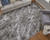 8' X 11' Taupe and Gray Abstract Power Loom Area Rug With Fringe