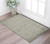 3' X 5' Silver And Gray Wool Striped Hand Woven Area Rug