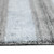 9' X 12' Gray And Light Blue Wool Striped Hand Woven Area Rug