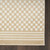 6' Tan Geometric Runner Rug