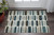 3' X 5' Ivory And Blue Geometric Area Rug