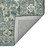8' X 10' Sky Blue Gray And Ivory Wool Oriental Hand Tufted Area Rug