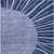 10' X 14' Navy Blue And Sky Blue Abstract Washable Indoor Outdoor Area Rug