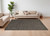 8' X 11' Brown Wool Hand Woven Area Rug