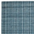 8' X 10' Turquoise Gray And Ivory Wool Plaid Hand Tufted Area Rug