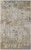8' X 10' Ivory Gray and Brown Abstract Power Loom Worn Faded Area Rug