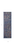 6' Navy Blue and Orange Ogee Distressed Non Skid Runner Rug