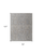 8' X 10' Ivory Tan and Blue Abstract Power Loom Worn Faded Area Rug With Fringe