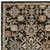 12' Brown Gray And Tan Oriental Runner Rug