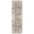 7' Runner Gray Floral Runner Rug