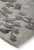 5' X 8' Gray and Silver Floral Hand Tufted Area Rug