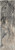 8' Gray Beige and Ivory Abstract Non Skid Runner Rug