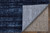 8' X 10' Black and Blue Power Loom Area Rug
