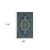 8' X 10' Teal And Gray Wool Medallion Hand Tufted Area Rug