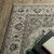 10' X 13' Gray And Beige Medallion Area Rug With Fringe