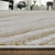 5' X 8' Ivory Brown and Gold Abstract Power Loom Area Rug